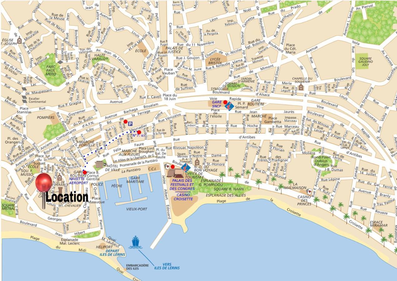 Maisonnette Studio Bas Suquet, Proche Plage Et Palais Cannes Zewnętrze zdjęcie